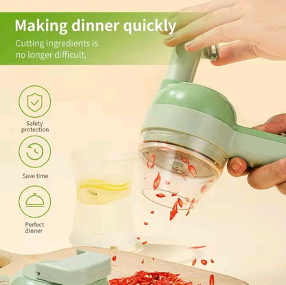 Electric Mini Food Chopper – One-touch Kitchen Helper